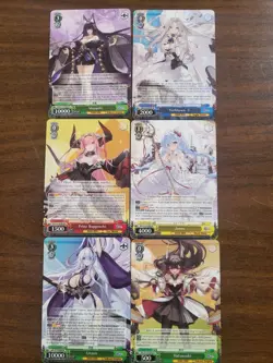 Weiss Schwarz Azur Lane Vol 2 SR/RR/rare And Common Cx Card Lot Near mint - Image 3