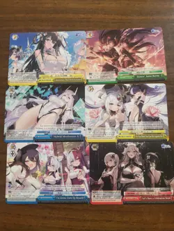 Weiss Schwarz Azur Lane Vol 2 SR/RR/rare And Common Cx Card Lot Near mint - Image 5