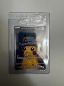 Pokemon Card - Pikachu with Grey Felt Hat X VAN GOGH PIKACHU Promo SVP085 SEALED - Image 1