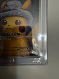 Pokemon Card - Pikachu with Grey Felt Hat X VAN GOGH PIKACHU Promo SVP085 SEALED - Image 4