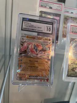 Pokemon TCG Greninja EX Holo Card Twilight Masquerade 106/167 CGC 10 Gem Mint - Image 2