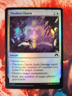Thraben Charm Foil Modern Horizons 3 Magic Gathering MTG MH3 - Image 1