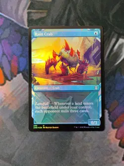 Ruin Crab - Showcase Foil | Zendikar Rising | % Off 2+* | NM | MTG - Image 1