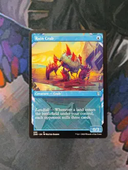 Ruin Crab - Showcase | Zendikar Rising | % Off 2+* | NM | MTG - Image 1