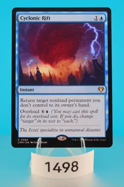 MTG Cyclonic Rift Commander Masters Regular #84 - Image 1