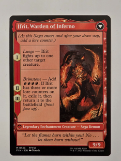 Clive, Ifrit's Dominant M0133 Regular Final Fantasy Magic the Gathering NM - Image 2