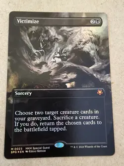 Victimize - #23 Foil (Borderless) Special Guests Karlov Manor - Mtg - Image 1