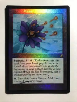 Lotus Bloom Launch Party & Release Event Promo Foil (NO PLAY) Warhead - Image 1