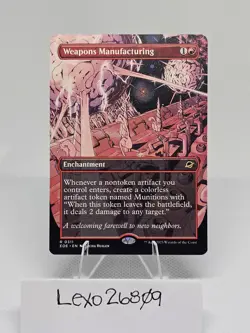 Weapons Manufacturing (Borderless) / Edge Of Eternities MTG / NON-FOIL - Image 1
