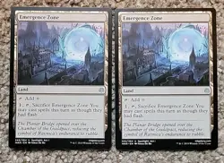 2x X2 Emergence Zone NM War of the Spark MTG FREE SHIPPING Magic - Image 1