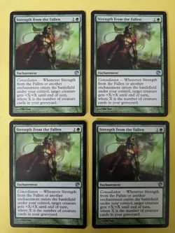 Strength From The Fallen - Journey Into Nyx - MTG (Set of 4) - Image 1