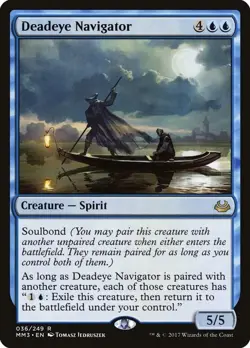 Deadeye Navigator - Modern Masters 2017 (MM3) - NM - Magic The Gathering MTG - Image 1