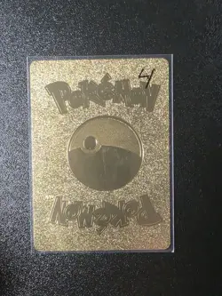 Pokemon Pikachu Gold Foil Card - Static Shock, Scramble Attack - Image 2