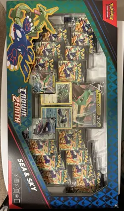 Pokemon TCG Crown Zenith Sea and Sky Premium Collection Box New Factory Sealed - Image 1