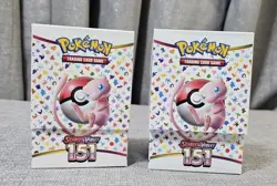 2 Boxes Pokemon Booster Bundles Scarlet & Violet 151 Pokemon - Image 1
