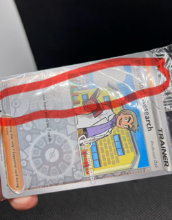 Pokemon TCG: Professor Program Promo Professor's Research Pack SEALED Print Line - Image 3