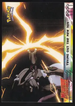 Pokemon Topps 7 Trying Out the New Toy Mewtwo Strikes Back Near Mint Trading - Image 1