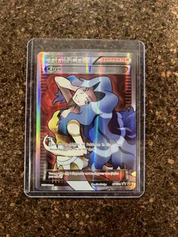 Pokemon TCG Karen XY177a X & Y Supporter Ultra Rare Full Art Holo Promo - NM - Image 1