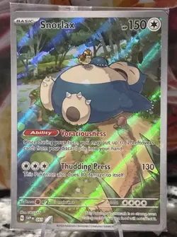 Snorlax SVP051 Scarlet Violet 151 Sealed Promo Pokemon - Image 1