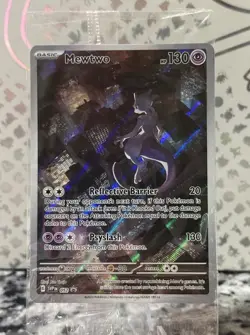 SEALED Mewtwo 052 Scarlet & Violet 151 Black Star Promo Pokemon TCG English - Image 1