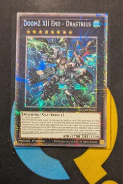 DOOD-EN045 DoomZ XII End - Drastrius Starlight Rare 1st Ed YuGiOh - Image 1