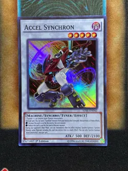 Yugioh Accel Synchron SDSE-EN042 Super Rare 1st Ed NM - Image 1