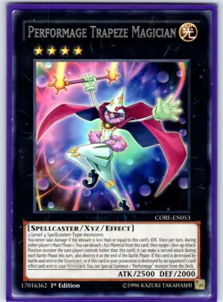 Performage Trapeze Magician Rare 1st Edition CORE-EN053 LP - Image 1