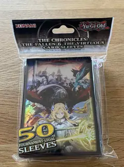 Yugioh The Chronicles : The Fallen & The Virtuous Sleeves 50 Stuck Schutzhullen - Image 1