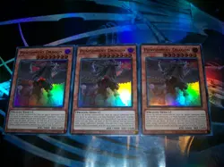 3x Punishment Dragon 1st Edition Ultra Rare RA03-EN015 Yu-Gi-Oh! - Image 1