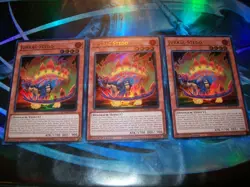 3x Jurrac Stego 1st Edition Ultra Rare BLMM-EN017 Yu-Gi-Oh - Image 1