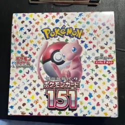 Pokemon Card Scarlet & Violet 151 Booster Box sv2a Japanese - Image 1