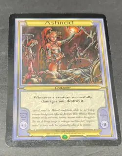 Magic The Gathering - 8 Oversized Vanguard Cards 1999 - Series #4 Complete Set - Image 2