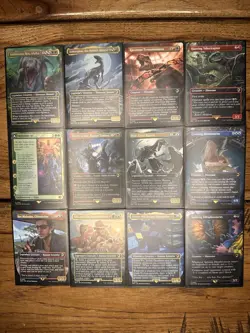 Magic the Gathering Jurassic Park Card Set Near Mint NM Condition - Image 1