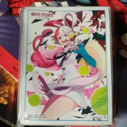 One Piece Card Game Official UTA collection sleeves New & Sealed - Image 1