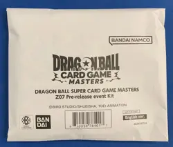 Dragon Ball Super Card Game Masters Z07 Pre-release Event Kit Sealed - Image 1