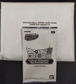 Dragon Ball Super Card Game UW06 (Saiyan Showdown) Pre-Release Kit + Gift! - Image 1