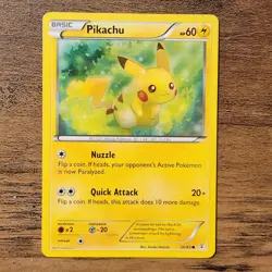 Pikachu 26/83 NM-LP 2016 Pokemon Generations 20th Anniversary Card - Image 1