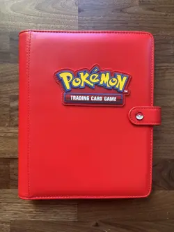 Pokemon Ultra Pro Premium Snap Binder - Red - Holds 160 Cards - Image 1