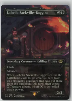 Lobelia Sackville-Baggins (0399) #399 Rare FOIL Prerelease Cards NM MTG - Image 1