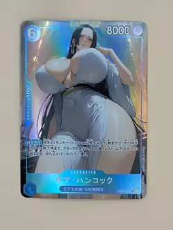 ❤ BOA HANCOCK One Piece Anime Waifu Card Girl Foil Doujin Holo ACG❤ - Image 1