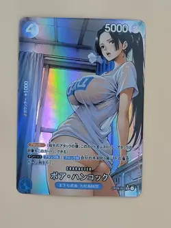 ❤ BOA HANCOCK T-Shirt One Piece Anime Waifu Card Girl Foil Doujin Holo ACG❤ - Image 1