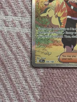 Pokemon TCG Destined Rivals Ethan's Adventure Full Art Trainer Card 236/182 Sir - Image 4