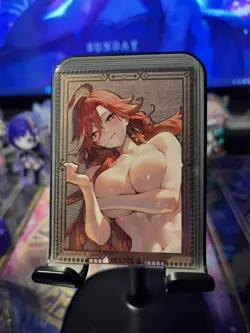 Goddess Story Metal Card Serialized Anime Waifu Random Serial # - Image 1