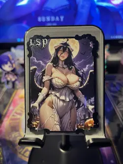 Goddess Story Metal Card Serialized Anime Waifu Random Serial # - Image 1