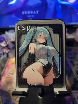 Goddess Story Metal Card Serialized Anime Waifu Random Serial # - Image 1