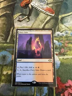 MTG Magic the Gathering Fiery Islet Modern Horizons Pack Fresh - Image 1