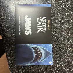 MTG Secret Lair x Jaws: Terror of Amity Island NON-FOIL Edition Sealed in Hand - Image 1