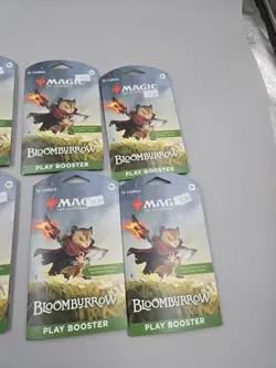 Magic The Gathering Bloomburrow Play Booster Pack Sealed Lot Of 10 Packs - Image 2