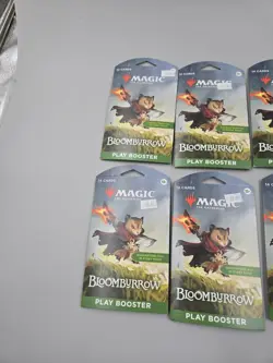 Magic The Gathering Bloomburrow Play Booster Pack Sealed Lot Of 10 Packs - Image 5