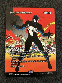Magic The Gathering MTG - Mystic Confluence (Borderless) - Marvel Spider-Man - Image 1